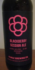 Blackberry Session Ale