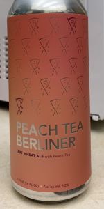 Peach Tea Berliner