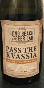 Pass The Kvassia