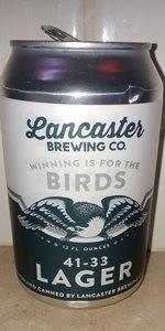 Winning is For the Birds 41-33