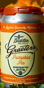 Graeterâs Pumpkin Pie