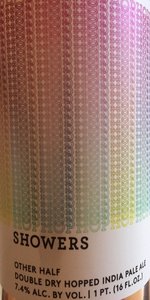 Double Dry Hopped Hop Showers w/ Citra Cryo and Amarillo