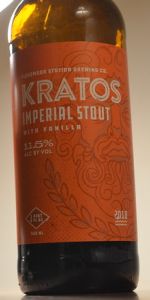 Kratos Imperial Stout with Vanilla