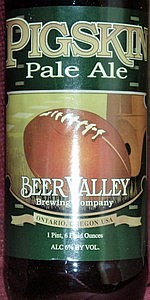 Pigskin Pale Ale