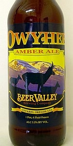 Owyhee Amber Ale