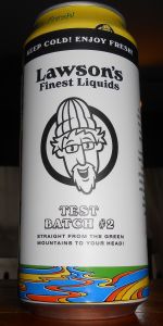 Commissioning Ale Test Batch #2