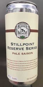 Stillpoint Reserve Series: Pale Saison