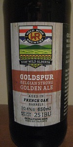 Barrel-Aged Goldspur