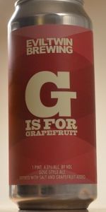 G Is For Grapefruit
