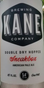 Sneakbox - Double Dry-Hopped With Galaxy And Citra