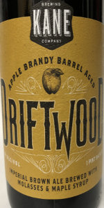 Driftwood - Apple Brandy Barrel-Aged
