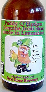 Paddy O'Hackers Genuine Irish Stout