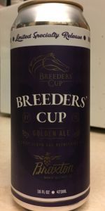 Breeder's Cup Golden Ale