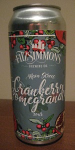 Main Street Cranberry Pomegranate Sour