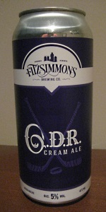 O.D.R. Cream Ale