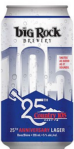 Country 105 25th Anniversary Lager