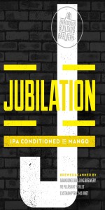 Jubilation IPA Conditioned on Fruit Featuring Peach and Pink Guava