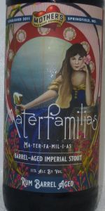 Materfamilias - Rum Barrel-Aged