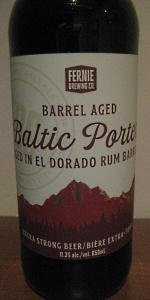 Barrel Aged Baltic Porter