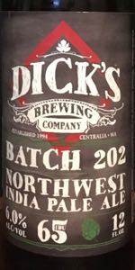 Batch 202 Northwest India Pale Ale
