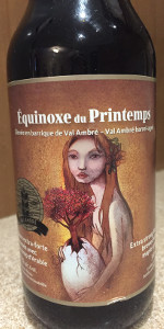 Ãquinoxe Du Printemps (ÃlevÃ©e En Barrique De Val AmbrÃ©)