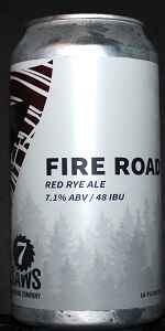 Fire Road Red Rye IPA