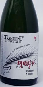 Strawberry Rhubarb Maigre