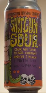 Shotgun Sour - Black Currant, Apricot And Peach