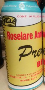 Roselare Anniversary Kolsch