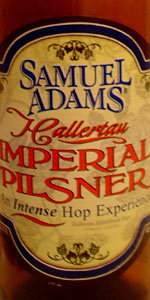 Samuel Adams Hallertau Imperial Pilsner