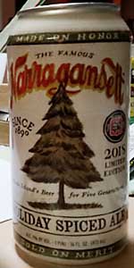 Holiday Spiced Ale 2018 Limited Edition