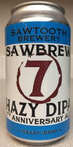 Sawbrew 7 Hazy DIPA