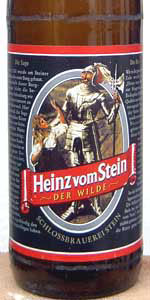 Bio Heinz Von Stein NaturtrÃ¼bes Lagerbier