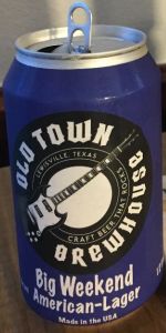 Big Weekend American Lager