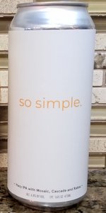 So Simple.