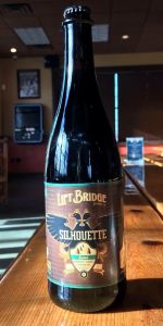 Barrel Aged Laphroaig Scotch Silhouette