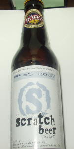 Scratch Beer 5 - 2007 (Imperial Oatmeal Stout)