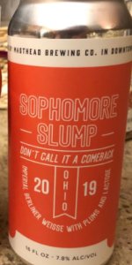Sophomore Slump