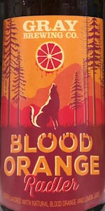Blood Orange Radler