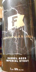 Barrel Aged Imperial Stout