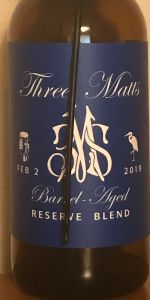 Three Matts' Barrel-Aged Reserve Blend (2019)