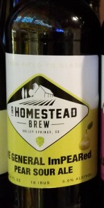 The General imPeared Pear Sour Ale