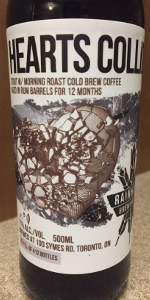 Hearts Collided - Rum Barrelled w/Cold Brewed Coffee