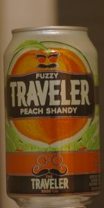 Fuzzy Traveler Peach Shandy