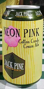 Neon Pink Cotton Candy Cream Ale