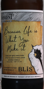 Because LIfe Is What You Make It