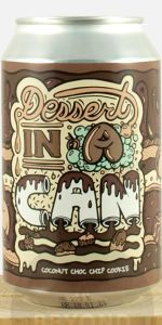 Dessert in a Can - Coconut Choc Chip Cookie