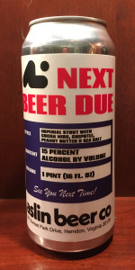 Next Beer Due: 3/22