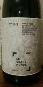 Le Grand Monde 2019-2