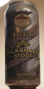 Imperial Milkshake Stout - Two James Grass Widow BBA